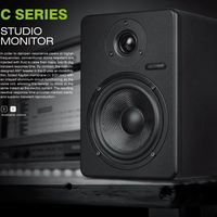 Speaker Aktif Studio Monitor Musik Profesional Pabrik C5 5 Inch 6 Inch 8 Inch C8