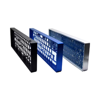 Support de boîtier de claviers d'ordinateurs d'équipement automobile personnalisé bricolage Vibration Proof Machining CNC Aluminum Keyboard Positioner Plate