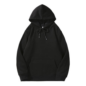 Sudadera con capucha premium de alta calidad, transpirable, lisa, clásica, con logotipo personalizado, multicolor, al por mayor, para hombre - Product Image 5