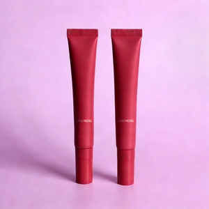 Tube souple cosmétique personnalisé pour crème contour des yeux 20ml en PE avec applicateur de massage en métal et céramique – Emballage pour crème contour des yeux - Product Image 3