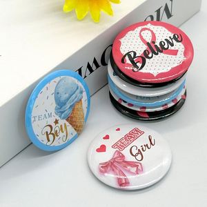 Proveedor de Fábrica, Diseño Personalizado, Insignias de Botón con Pin de Metal y Logotipo Impreso DIY - Product Image 2