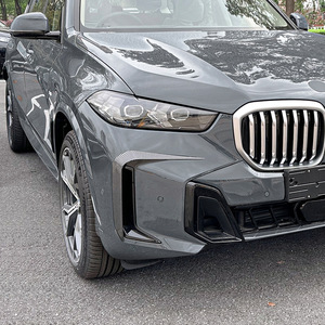 Bmw X5 G05 Lci M Sport 2023+ Front Bumper Decal Piano Black Carbon Fiber Texture Adhesive Car Sticker - Product Image 1