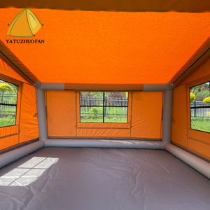 Tente gonflable d'extérieur pour camping, ensemble complet d'équipement, imperméable, avec auvent épaissi, style nuitée, vente en gros - Product Image 3