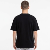 T-shirt Homme Oversize Streetwear Col Tombant Personnalisé avec Logo, Qualité Supérieure, Coupe Boxy, Grammage Lourd, Couleurs Variées, OEM ODM