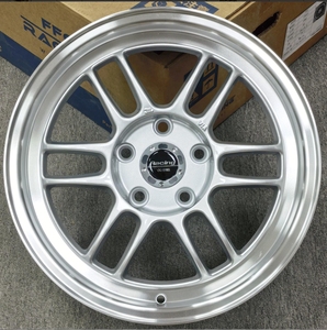 Jantes en alliage d'aluminium léger forgé par flux, 15, 16, 17 pouces, 4x100, 4x114.3 <span class=keywords><strong>pour</strong></span> Civic, Golf, Corolla, Nissan, Mazda - Product Image 2