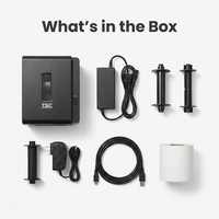 Impresora de Etiquetas Térmicas de 300dpi y 4 Pulgadas con USB Host para Impresora de Escritorio TE310 para Etiquetas de Precio y Joyería - En Stock