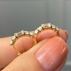 CANNER Dainty 18K Gold Plated Diamond <b>Hoop</b> <b>Earrings</b> Cz Zircon Stones 925 Sterling <b>Silver</b> Huggie <b>Earrings</b> <b>for</b> <b>Women</b> Girls - Product Image 2