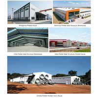 Bâtiment de garage automobile en structure acier BST, préfabriqué, industriel, à ossature lourde, haute résistance, galvanisé, modulaire, durable, en vente