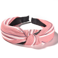 Bandeau à nœud croisé pour femmes, bandeau élastique polyvalent, accessoires de cheveux pour dames