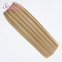 Extensiones de Cabello Humano Remy 100% Naturales, Doble Trama, Cutícula Alineada, Extremadamente Invisibles, Genius Weft, ¡Gran Oferta!