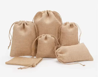 Sac cadeau en jute moderne et écologique avec poignées, pochettes à bijoux, petit sac réutilisable à motif de fruits, couleur personnalisée, sac de shopping