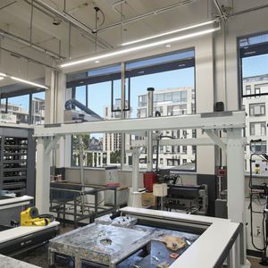 Nhà máy thông minh giàn Cần Cẩu Điều khiển động cơ Robot Hàn iot-tích hợp nhiệm vụ nặng 6000mm hướng dẫn đường sắt Kết Cấu Thép Giàn - Product Image 5