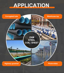 RarlonSteel Coil + ZM koil Premium tahan lama, konstruksi industri otomotif HVAC, koil baja Zinc-aluminium-Magnesium - Product Image 5