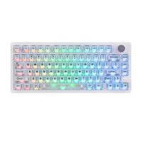 Clavier de jeu OEM ODM HE75 V2 TMR à effet Hall avec bouton rotatif interchangeable, déclenchement rapide, polling 8K, actionnement réglable, hybride
