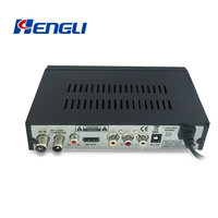 Décodeur TV numérique DVB-T2 HD Quad Core HEVC H.265 OEM d'usine avec USB 2.0, prise en charge YouTube, Wi-Fi et boîtier métallique