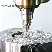Fluide de coupe concentré à base d'eau, excellente humidabilité pour le meulage et l'usinage des métaux ferreux