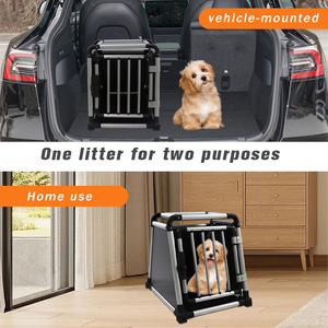 <span class=keywords><strong>Cage</strong></span> <span class=keywords><strong>de</strong></span> <span class=keywords><strong>Transport</strong></span> en aluminium Offre Spéciale solide et pliable <span class=keywords><strong>pour</strong></span> animaux <span class=keywords><strong>de</strong></span> compagnie, uniquement <span class=keywords><strong>pour</strong></span> petit chien ou <span class=keywords><strong>chat</strong></span> - Product Image 5