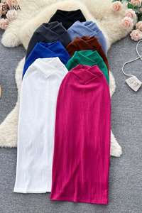 Nuevas faldas midi casuales de cintura alta estilo A para chicas, ropa de falda Y2K para mujer - Product Image 6