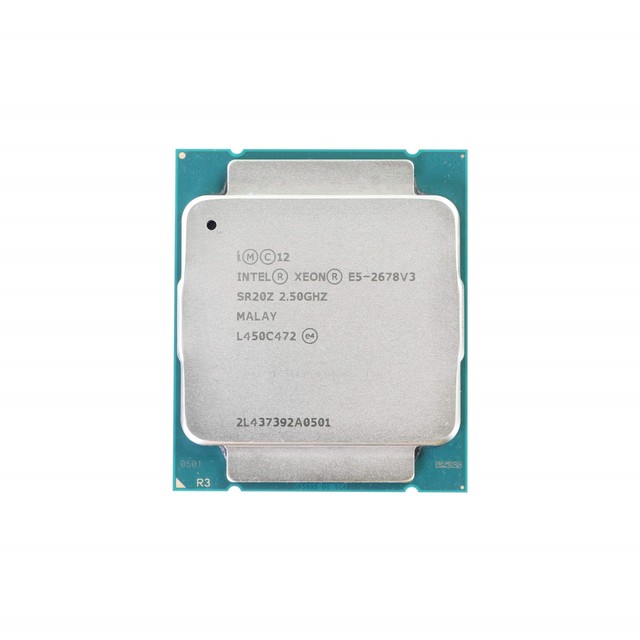 Desktop Computer Xeon E5 2678 V3 Processor 12 Core 2.5 GHZ Server CPU LGA 2011 Server Processor CPU