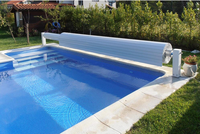 Couverture de piscine automatique de haute qualité, couvertures de sécurité pour piscines hors sol pour enfants et adultes