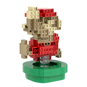 MOC1631 Mooxi 578 Uds serie <span class=keywords><strong>de</strong></span> juegos clásicos conjunto <span class=keywords><strong>de</strong></span> <span class=keywords><strong>fontanero</strong></span> <span class=keywords><strong>de</strong></span> setas DIY ladrillos modelo Montessori ensamblar bloques <span class=keywords><strong>de</strong></span> construcción para niños Juguetes - Product Image 5