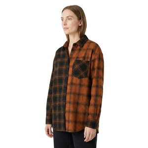 Chemise en flanelle de laine unisexe XUFEI avec logo personnalisé, de haute qualité, fabriquée par un fabricant, à manches longues, surchemise à carreaux, chemise à carreaux pour femmes - Product Image 2