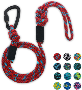 Correa de cuerda de perro muy resistente, reflectante, con nudo de lazo - Product Image 6