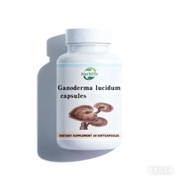 Cápsula de Ganoderma Lucidum, suplemento de hongos naturales, cápsulas vegetarianas Reishi, OEM/ODM, suministro de fábrica