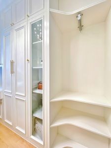 White Freestanding Modern <strong>Large</strong> Bedroom Wardrobe with Best Design Home Furniture - Product Image 5