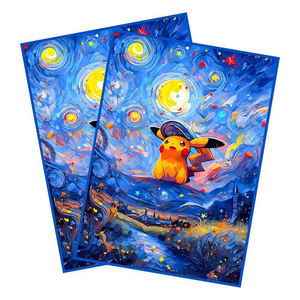 Vente en gros de protège-cartes de style Pokémon pour TCG MTG YGOed, taille standard 65x90mm - Product Image 3