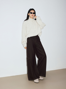 YUANBOFEI Venta al <span class=keywords><strong>por</strong></span> <span class=keywords><strong>Mayor</strong></span> de <span class=keywords><strong>Jeans</strong></span> de Alta Calidad, <span class=keywords><strong>Jeans</strong></span> Holgados de Pierna Ancha, Pantalones Vaqueros de Estilo Vintage, <span class=keywords><strong>Jeans</strong></span> de Pierna Recta para Mujer - Product Image 3