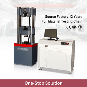 เครื่องทดสอบอเนกประสงค์ไฮดรอลิก 300kN สำหรับการทดสอบแรงดึงและแรงอัดของโลหะเหล็ก พร้อมโซลูชันแบบครบวงจรด้วยวาล์วเซอร์โว <span class=keywords><strong>ATOS</strong></span> - Product Image 1