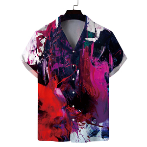 Chemises Pro Club Oversize de Haute Qualité en Gros, Chemises Décontractées Imprimées Grande <span class=keywords><strong>Taille</strong></span> pour Hommes, Chemise Slim - Product Image 3