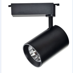 Lumières de rail LED modernes à haute luminosité 10W 20W 30W pour salle de bain et bureau en aluminium noir et blanc - Product Image 1