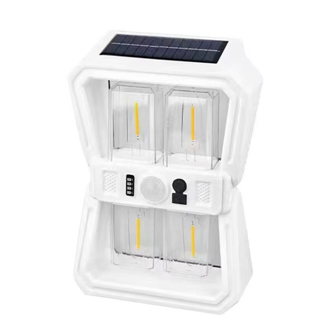 Solar Waterproof Small Outdoor Wall Light with Motion Sensor LED Battery Included IP65 Rated for Garden and Villa Lighting