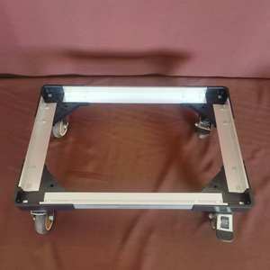 Capacité de charge de 150kg Roues de chariot en plastique 4 roues de chariot Chariot à chariot robuste pour boîtes Chariot mobile - Product Image 3