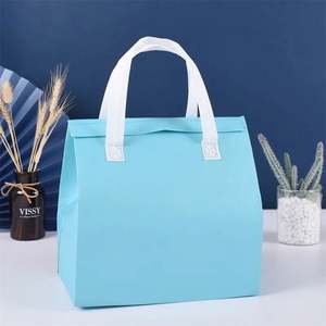 Sac isotherme jetable en aluminium non tissé pour livraison de repas à emporter, motif lettre, vente en gros - Product Image 2