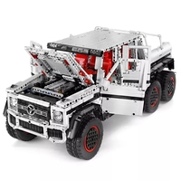 Mould King 13061 SUV G700 Véhicule tout-terrain Modèle de voiture en briques Jouet de construction motorisé RC haute technologie avec application pour cadeaux d'anniversaire