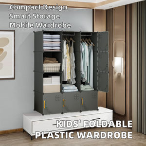 Furnitur logam Modern plastik lipat anak-anak, lemari kabinet rumah sakit eksterior Rumah Sakit tangga pakaian plastik - Product Image 5
