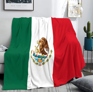 Nouvelle couverture en flanelle avec drapeau du Canada, pour canapé, lit, décoration intérieure, drapeau national, voyage, match de football mondial, couverture de célébration - Product Image 3