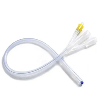 Cathéter urinaire vétérinaire jetable transparent en PVC d'asepsie cathéter urinaire doux pour animaux de compagnie pour chien chat
