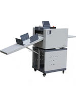 Machine à plier numérique entièrement automatique à grande vitesse avec perforation, alimentation automatique et aspiration sous vide