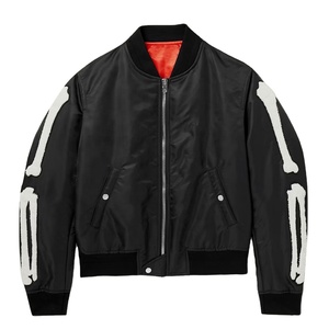 High-quality <b>Women</b> Men's Winter Bomber <b>Jacket</b> Durable Comfortable Knitted Canvas Printed Spandex Eco-Friendly Breathable - Product Image 1