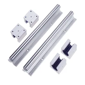 linear guide way sbr16 sbr20 sbr30 sbr40 sbr50 sbr60 guid cnc rail aluminum 1m 2m 3m sbr20uu linear bearing