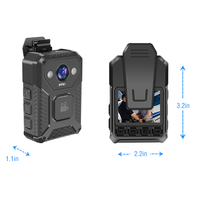 Caméra corporelle 4G 2K WiFi Bluetooth NFC IP SIM Rtsp Rtmp Enregistreur Onvif