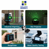 Diode laser verte SHARP GH15130D8C 515nm 30mW, boîtier plastique plat, pour alignement industriel, télémètre, projecteur d'étoiles