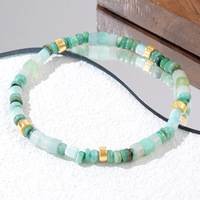 Mode été plage bijoux délicat pierre naturelle à la main classique macaron couleur coquille perlée Bracelet pour les femmes