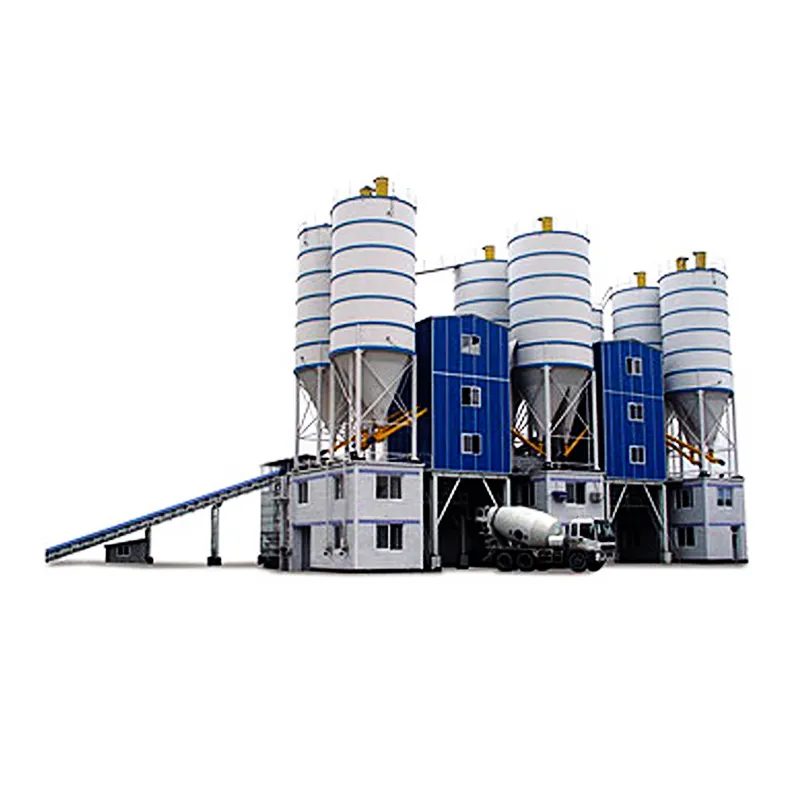 Concrete mixing plant 60 M3/h 110 KW High Output Batching Plant Hot Sale in Philippines Peru Sultan