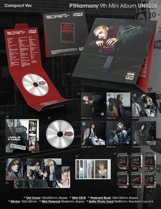 P1Harmony UNIQUE Compact Ver 9th มินิอัลบั้ม ของแท้ อัลบั้มซีดีเคป๊อป พร้อมโฟโต้บุ๊ค โฟโต้การ์ด โปสเตอร์ รุ่นลิมิเต็ดอิดิชั่น ของขวัญ - Product Image 5