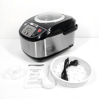 Cuisinière à riz 5L, cuisinière à riz électrique intelligente à minuterie, grande capacité, cuisinière à riz multifonctionnelle, réservation disponible